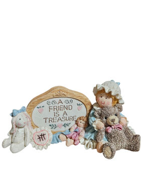 Heart Tugs “A Friend Is a Treasure” Figurine #TE/1807 Danko SFMBC
